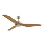 Beacon Ανεμιστήρας Οροφής Lucci Air Airfusion Type A Brushed Chrome DC με ασύρματο χειριστήριο