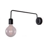 Επιτοίχιο φωτιστικό μεταλλικό σε μαύρο χρώμα