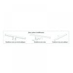 Επιτοίχιο φωτιστικό απλίκα μπάνιου LED 12W σε μαύρο χρώμα (1047-Α) - Image 3