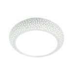 Φωτιστικό οροφής στρόγγυλο διάτρητο από γύψο D40cm