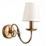 Επιτοίχιο φωτιστικό από οξυντέ μέταλλο (43369-Οξυντέ) - Image 2