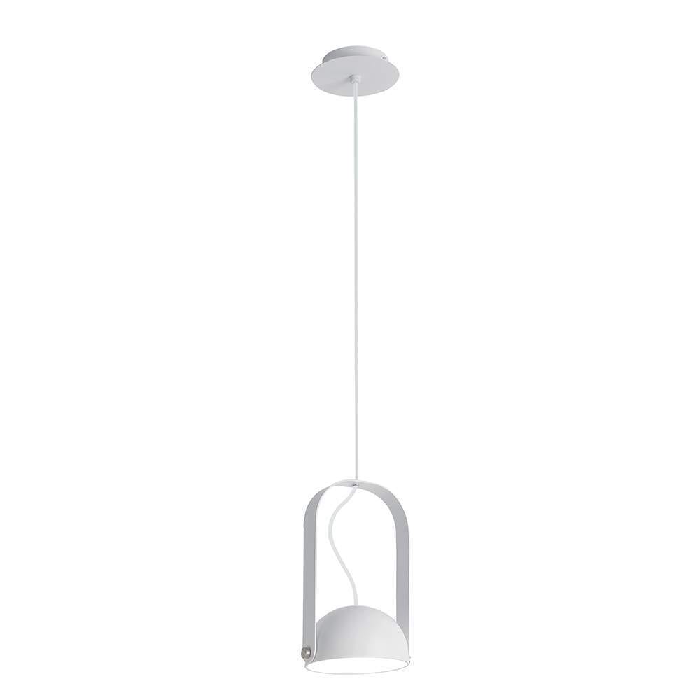 4205600 Κρεμαστό φωτιστικό LED μονόφωτο λευκό Hemi 4205600 - Image 1
