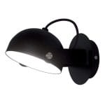Επιτοίχιο φωτιστικό απλίκα LED μαύρη Hemi 4205801