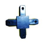 Σύνδεσμος Μαύρος Μονοφασικής Ράγας (TC006-Μαύρο)