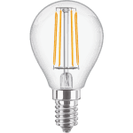 Λάμπα Philips LED Filament σφαιρικό 4,3W 470lm E14 230V 2700K Θερμό