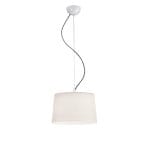 Κρεμαστό φωτιστικό μονόφωτο λευκό Fosca 3080400