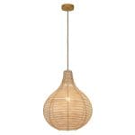 Κρεμαστό φωτιστικό μονόφωτο πλεκτό D:300 Bolita 4227800