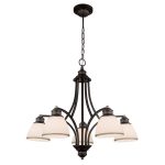 Κρεμαστό φωτιστικό 5/Φωτό καφέ Clair 4133700