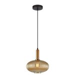 Κρεμαστό φωτιστικό μονόφωτο μελί D:300 Sophie