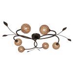 Οροφής φωτιστικό 6/Φωτη πλαφονιέρα Sissy 4192900