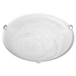 Οροφής φωτιστικό πλαφονιέρα D:400 λευκή Electra 3913200