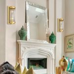 Φωτιστικό Επίτοιχο 2φ Απλίκα Χρυσό Karolina - Image 2