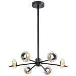 Κρεμαστό Φωτιστικό LED 31W D58cm 6/Φωτο Μαύρο Gretta