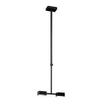 Κρεμαστό Φωτιστικό LED 12,6W 792Lm 3000K Μαύρο Nosto