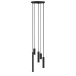 Κρεμαστό Φωτιστικό 5/Φωτο LED Μαύρο Elliot