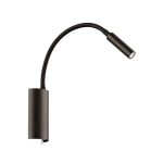 Επιτοίχια Απλίκα LED Μαύρη Matrix