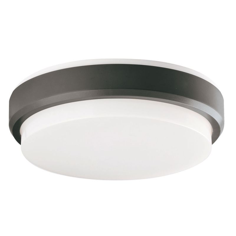 610ba9d543a25_4171701 Πλαφονιέρα Οροφής Εξωτ. Χώρου LED Ανθρακί D:200 Tinos - Image 1