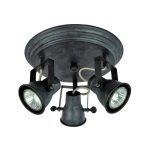 Φωτιστικό οροφής Σποτ 3/Φωτο Στρογγυλό Vintage
