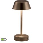 Επιτραπέζιο Φωτιστικό Portable Μπαταρίας Πορτατίφ Καφέ Princess