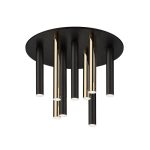 Φωτιστικό Οροφής LED Μαύρο Χρυσό Ballet