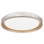 Φωτιστικό Οροφής LED 39cm 23W CCT control Χρυσό Renata