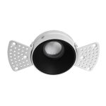 Trimless Σποτ Μαύρο 12W 3000K 38° Alea