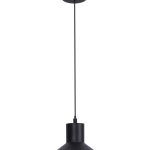 Κρεμαστό Φωτιστικό Μονόφωτο Μαύρο D:220 Forma