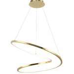 Κρεμαστό Φωτιστικό LED 41W Χρυσό Satellite