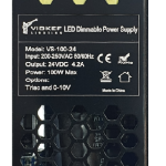 Power supply 24VDC 100W IP20 Triac & 0-10 Dim