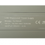 Power supply 24VDC 100W IP67 On-Off