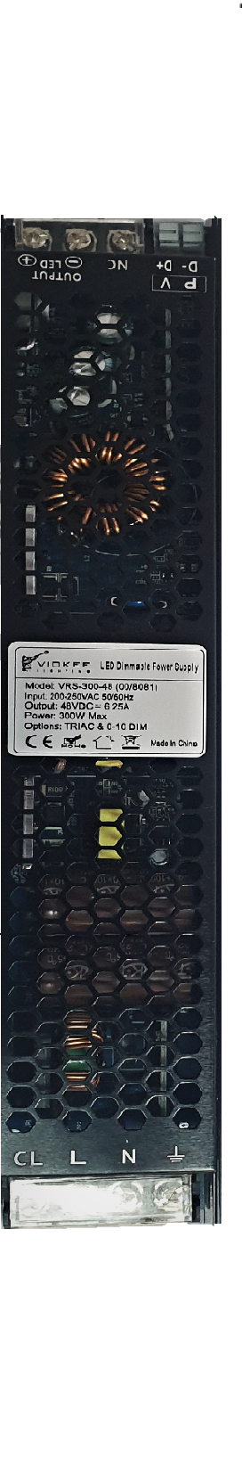 63ac4f6a9e911_008081 Power supply 48VDC 300W IP20 Triac & 0-10 Dim - Image 1