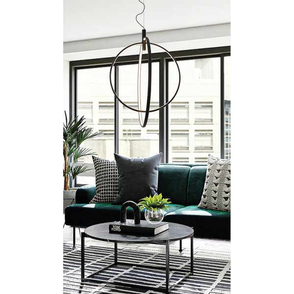 Κρεμαστό Φωτιστικό LED 2/Φωτo Κύκλοι Step - Image 2