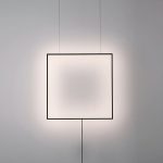 Επίτοιχο Φωτιστικό Απλίκα LED 28W 2000Lm 3000Κ μαύρη Shadow - Image 2