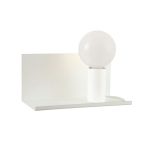 Επιτοίχιο Φωτιστικό Απλίκα Λευκή Simi