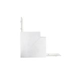 Κατακορ. Επιφανειακή Γωνία Λευκή Μαγνητικής Ράγας