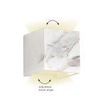 Φωτιστικό Επιτοίχιο LED Eξωτ. Χώρου Απλίκα Λευκή Davos