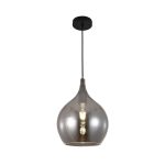 Κρεμαστό φωτιστικό από φιμέ γυαλί 1XE27 D:26cm (4040-Fime)