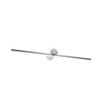 Επίτοιχο Φωτιστικό LED 10W Απλίκα Χρώμιο 3000K L:400 Rocco