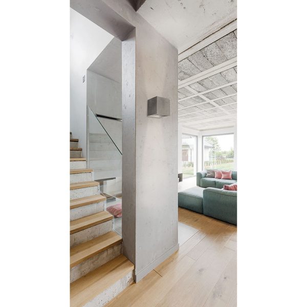 Επιτοίχιο Φωτιστικό Απλίκα Τσιμέντο Γκρί Concrete - Image 2