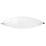 Απλίκα γυάλινη Η:275 Χρώμιο Drop