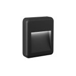 Επιτοίχιο Φωτιστικό Απλίκα Πλαστική Εξωτ. Χώρου LED 140X140 Norma