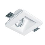 Χωνευτό Σποτ Γυψοσανίδας Indirect Τετράγωνο 12Χ12cm Dalton