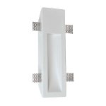 Επίτοιχο Φωτιστικό Απλίκα Γύψινη Χωνευτή Aster