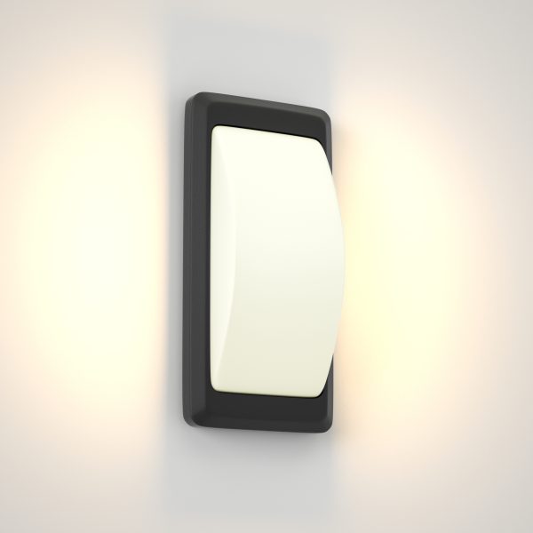 Wilson Εξωτερικού Χώρου Απλίκα Ανθρακί D:23cmx11cm It-Lighting  (80202844) - Image 2