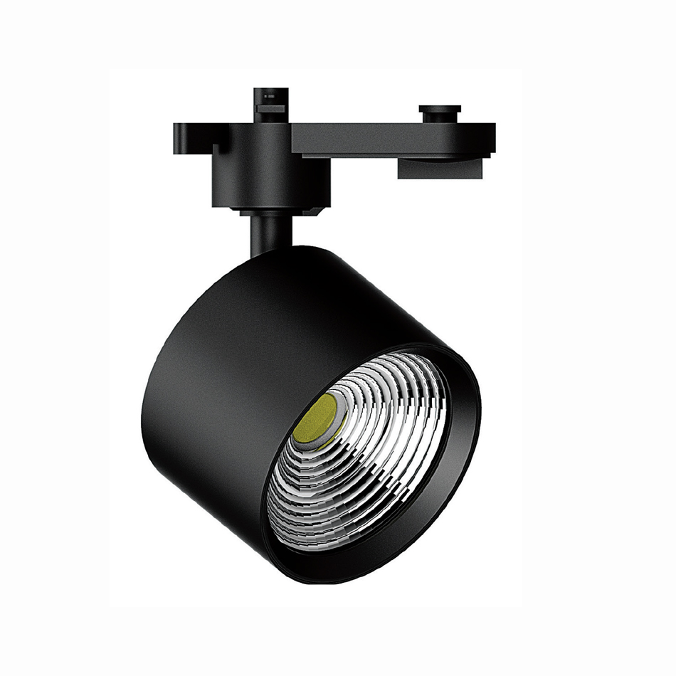 T00502-BL Σποτ Ράγας Μαύρο LED 10W 3000K D:5,5cmX10,5cm (T00501-BL) - Image 1