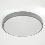 Torch LED 18W 3CCT Εξωτ. Χώρου Οροφής Γκρι D:28cmx5,3cm Ιt-Lighting (80300330) - Image 2