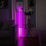 Φωτιστικό Δαπέδου LED RGB Μαύρο LAS VEGAS με ασύρματο χειριστήριο - Image 4