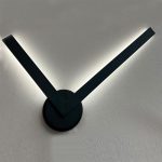 Φωτιστικό Επίτοιχο Απλίκα LED "Clock" Έμμεσου Φωτισμού 42cm - Image 2