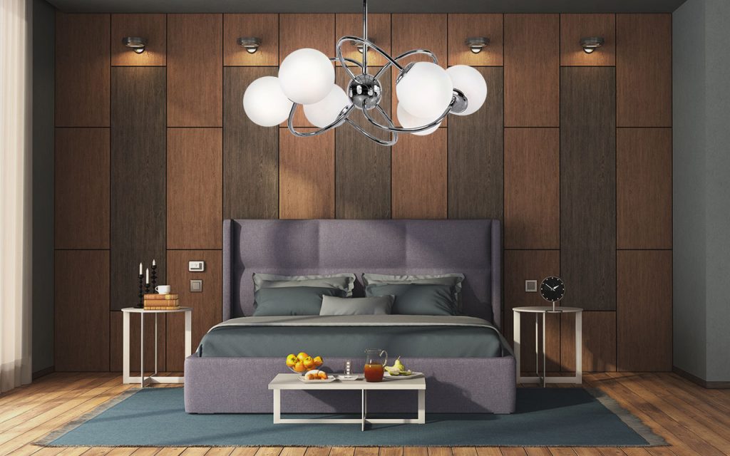 Μοντέρνα φωτιστικά για κρεβατοκάμαρα που ξεχωρίζει