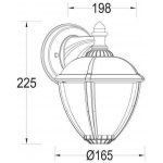 Φωτιστικό Φανάρι Εξωτερικού Χώρου Unite LED 8,6W 3000K D:16,5cmx22,5cm Lutec - Image 3